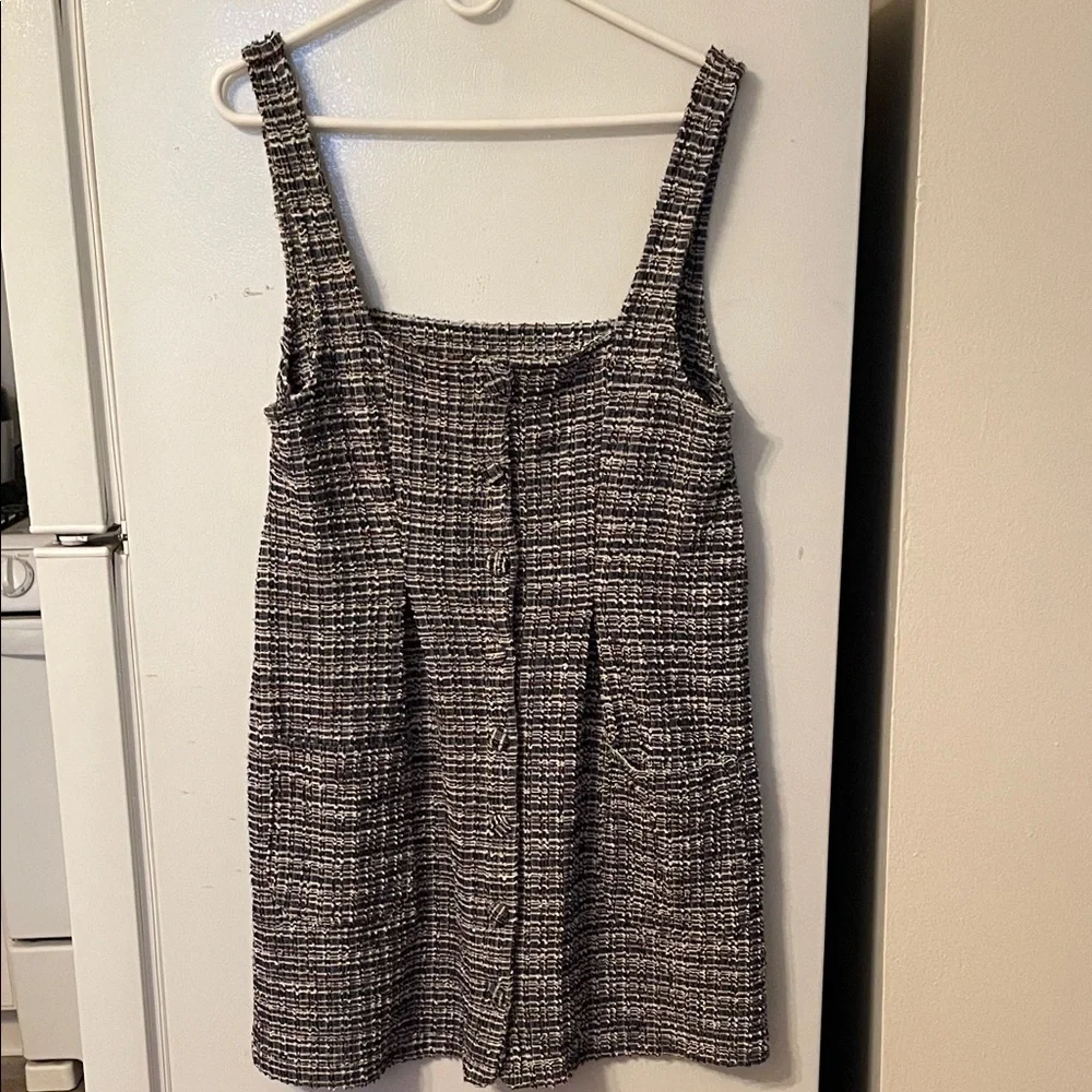 Free People‎ Multicolor Tweed Altered Dress See Measurements